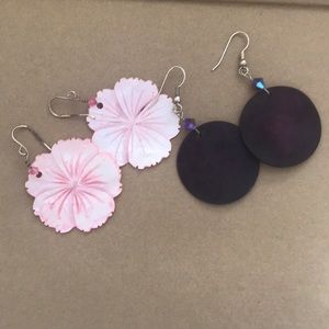 Set of Shell Earrings